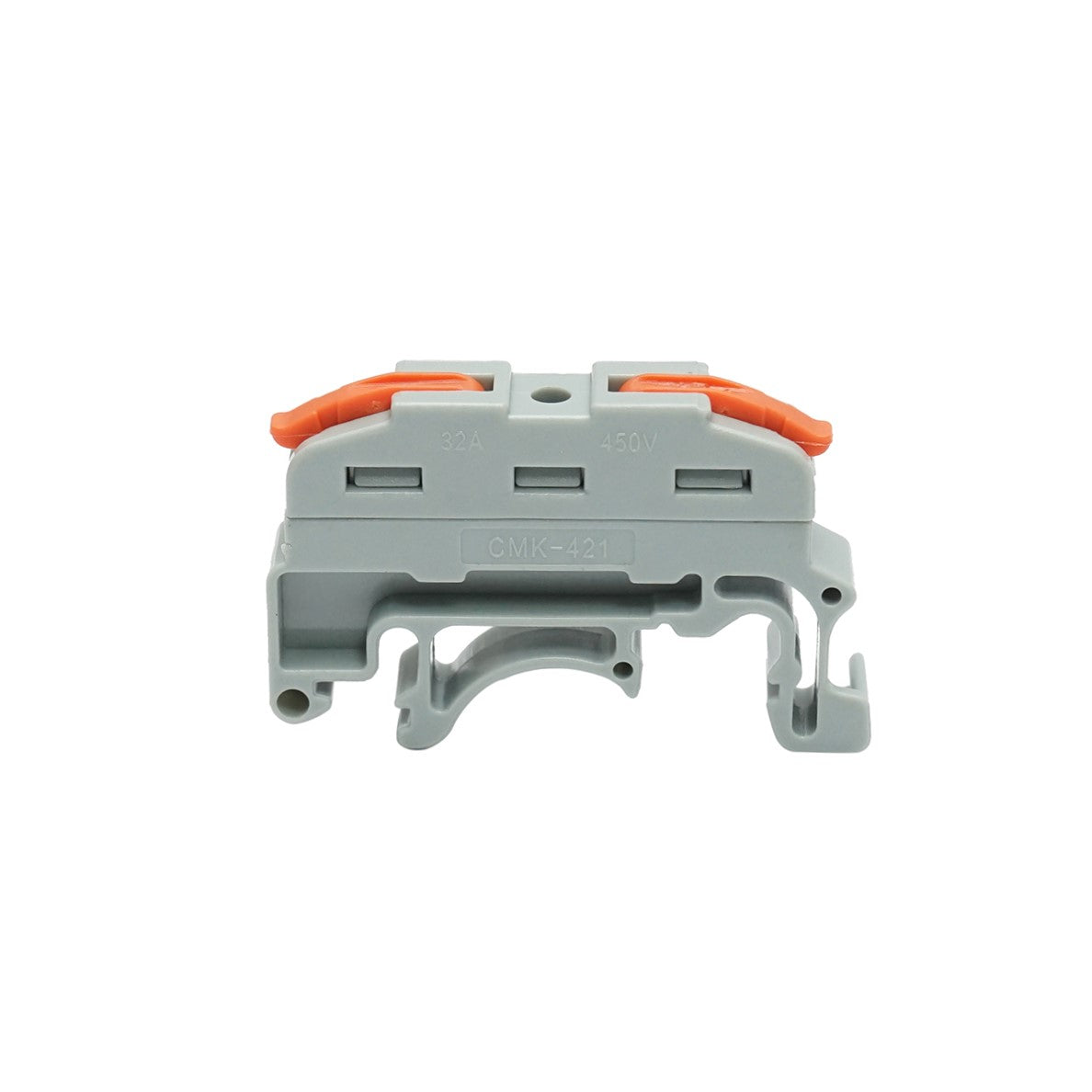 Connettore rapido per guida DIN 32A 450V, 2 poli 0,08-4mm Leader - immagine 2