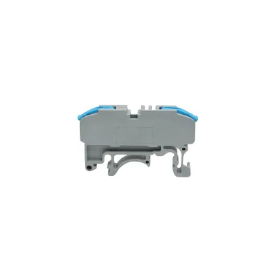 Connettore rapido per guida DIN 32A 450V, 2 poli 0,08-4mm, blu Leader - immagine 2