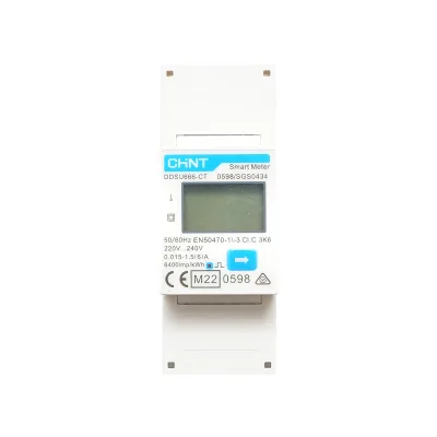 Contatore intelligente 220V Solax DDSU666-CT con trasformatore di corrente Split Core 200A/5A per inverter monofase Chint