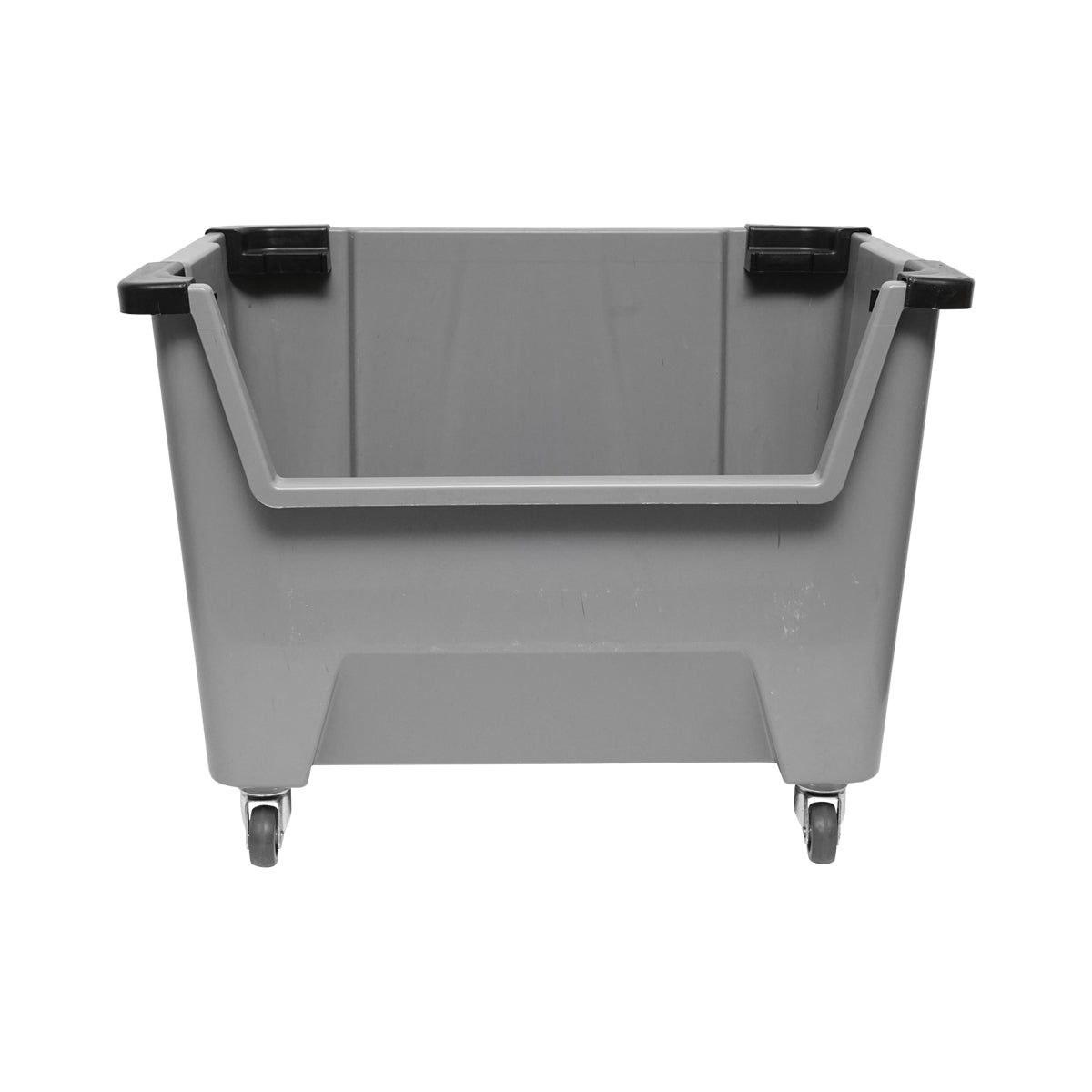 Contenitore portaoggetti gigante, modulare, grigio con ruote 530x330x395mm Breckner Germany