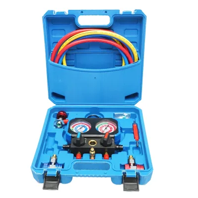 Controllo dell'impianto di climatizzazione dell'auto e kit di ricarica R22, R32, R134a, R410a