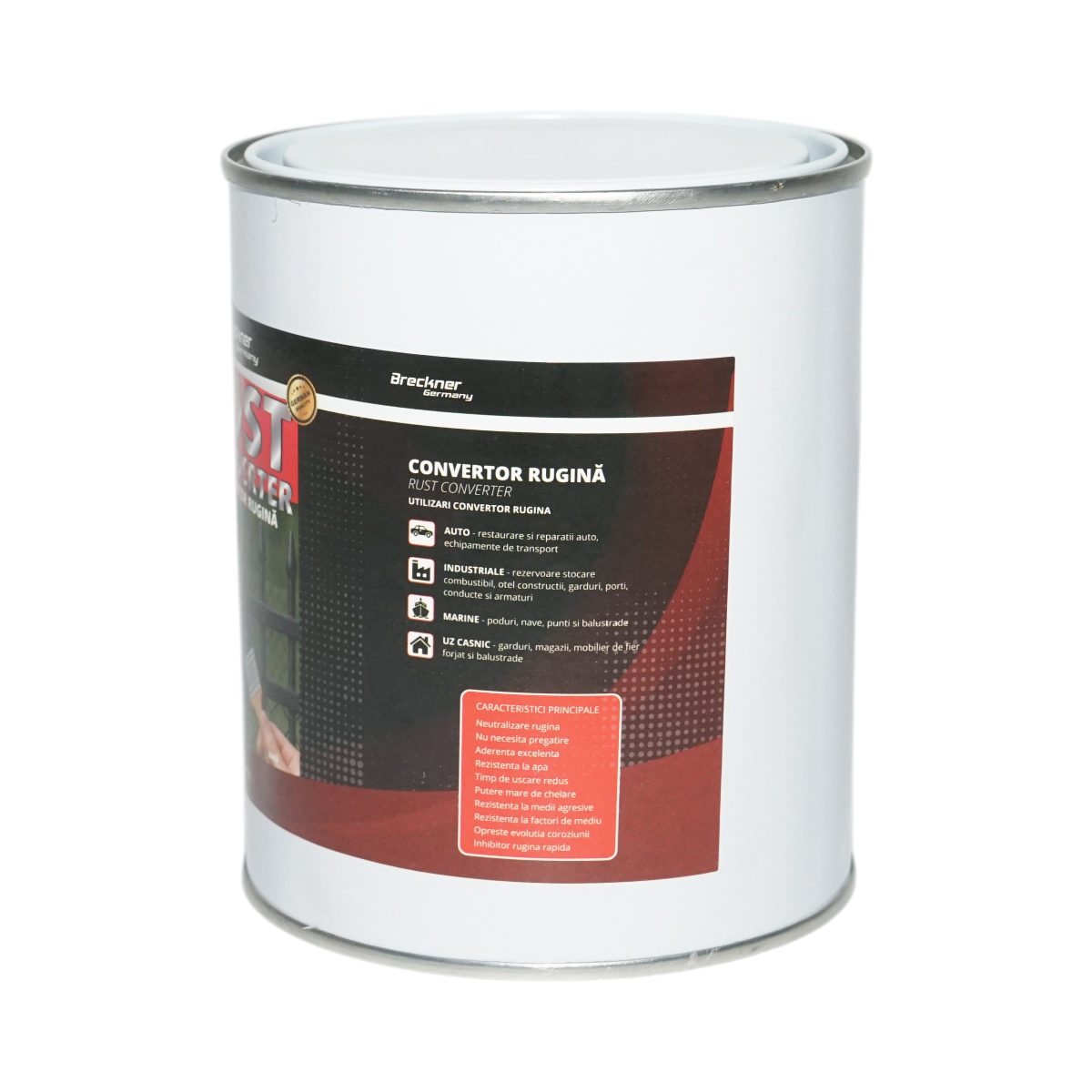 Convertitore di ruggine – soluzione per neutralizzare e rimuovere la ruggine, 750 g – Breckner Germany - immagine 4