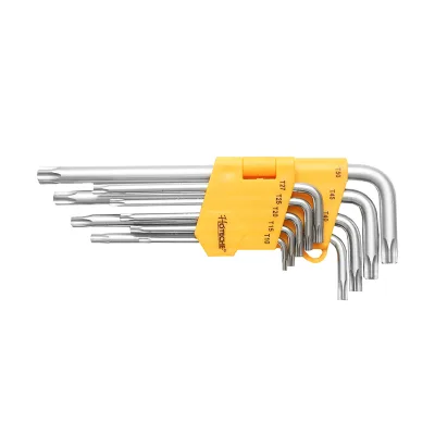 Coofix Professional Cr-V set di 9 chiavi torx a braccio corto - immagine 2
