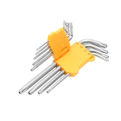 Coofix Professional Cr-V set di 9 chiavi torx a braccio corto - immagine 3