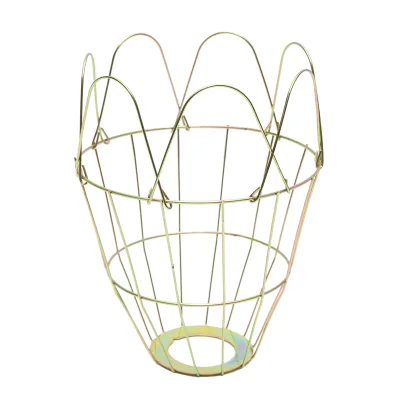 Coperchio per lampada riscaldante per pulcini e animali, filo zincato, 21x15,5x4,5 cm - immagine 2
