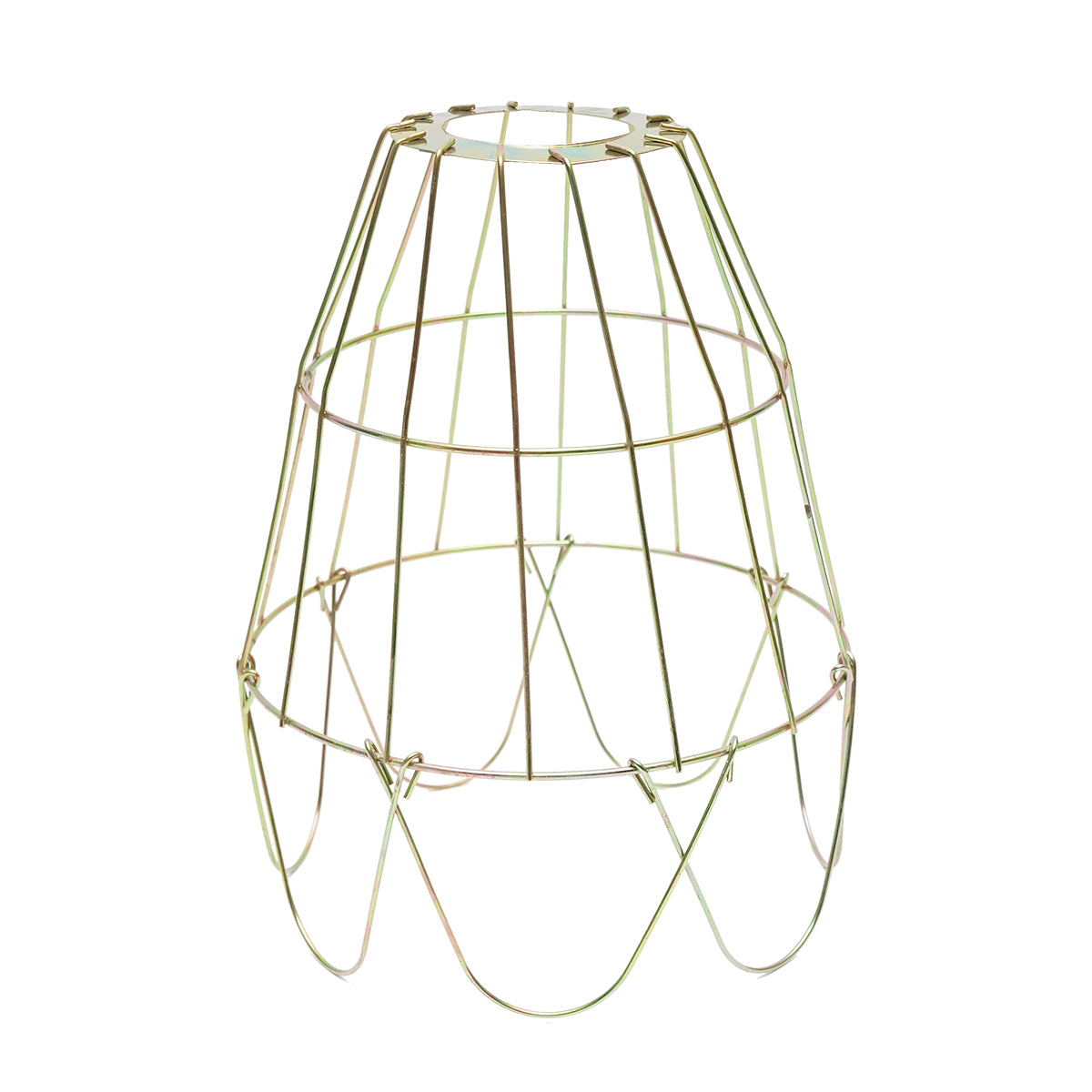 Coperchio per lampada riscaldante per pulcini e animali, filo zincato, 21x15,5x4,5 cm