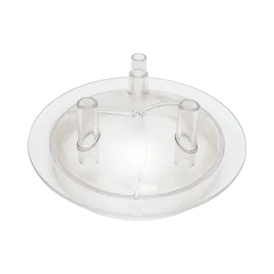 Coperchio piatto per tanica da 30 litri con 3 uscite per mungitrice per mucche Breckner Germany