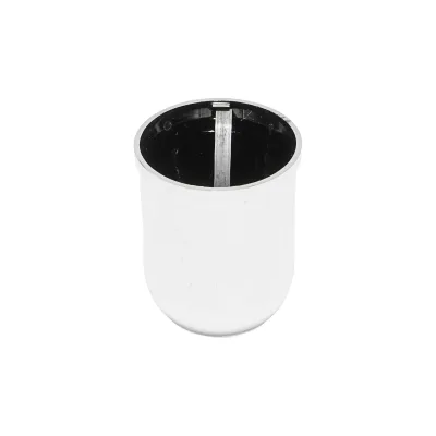 Copertura argentata per gancio di traino con tappo in metallo fi 50mm - immagine 2