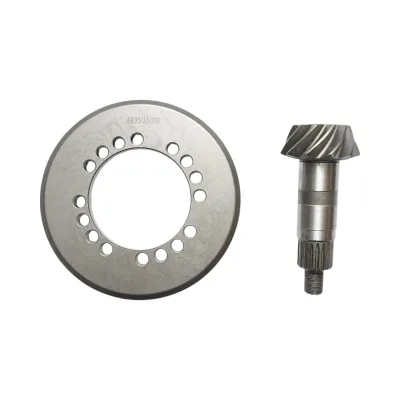 Coppia conica per trattori John Deere, codice OEM RE282665, rapporto denti Z=11/35." - immagine 2