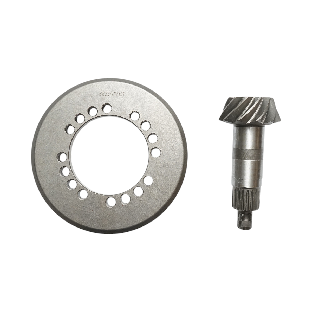 Coppia conica per trattori John Deere, codice OEM RE282665, rapporto denti Z=11/35." - immagine 2