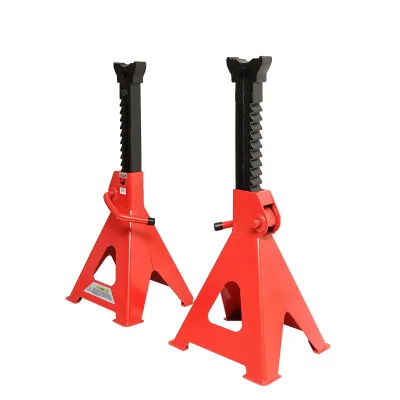 Coppia di Cavalletti per Auto Portata da 12 T Coppia di colonnette di supporto portata 12 tonnellate - immagine 2