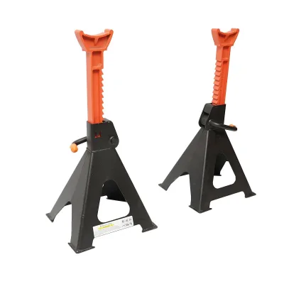 Coppia di Cavalletti per Auto Portata da 6 T Coppia di colonnette di supporto portata 6 tonnellate - immagine 2