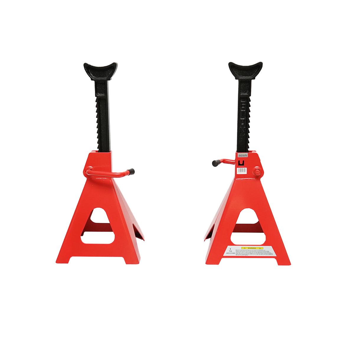 Coppia di colonnette di supporto portata 6 tonnellate Coppia di Cavalletti per Auto Portata da 6 T