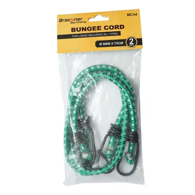 Corda elastica con ganci per ancoraggio carico, 8mmx75cm - immagine 2