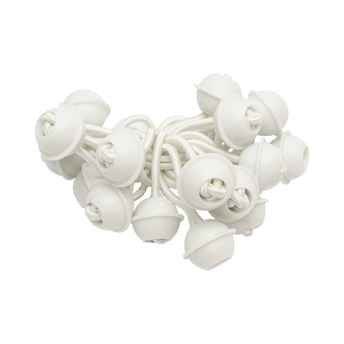 Corda elastica con sfere Ø27x50mm per fissare teloni, tende, striscioni - immagine 4