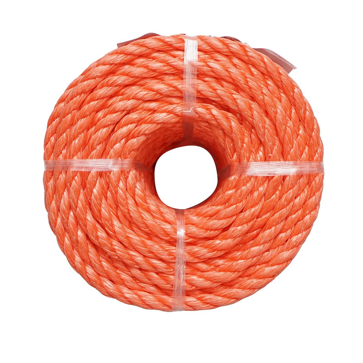 Corda in PP da 8 mm x 25 m, Arancione, Breckner Germany - immagine 2