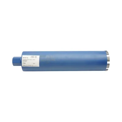 Corona diamantata 102x450mm con filettatura interna 1-1/4 UNC, foratura a umido per calcestruzzo, mattoni Breckner Germany - immagine 2