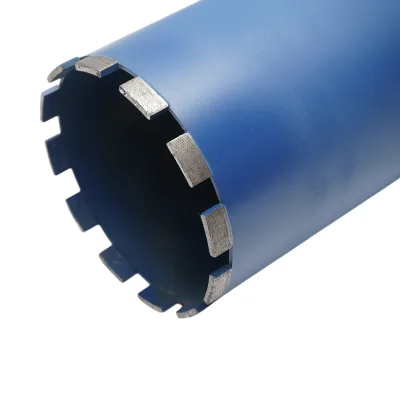 Corona diamantata 152x450mm con filettatura interna 1-1/4 UNC, foratura a umido per calcestruzzo, mattoni Breckner Germany - immagine 4