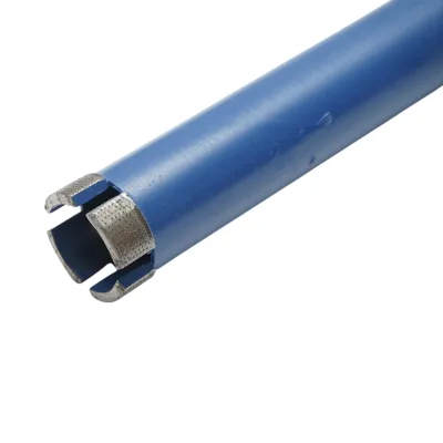 Corona diamantata 32x450mm con filettatura interna 1-1/4 UNC, foratura a umido per calcestruzzo, mattoni Breckner Germany - immagine 4