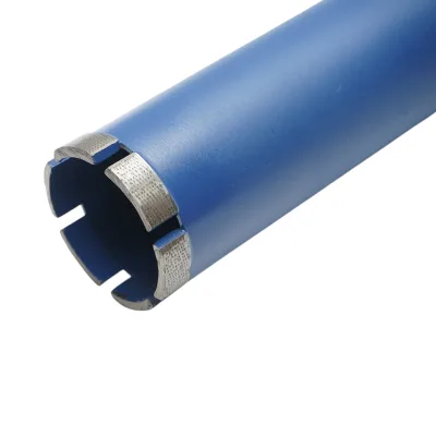 Corona diamantata 63x450mm con filettatura interna 1-1/4 UNC, foratura a umido per calcestruzzo, mattoni Breckner Germany - immagine 4