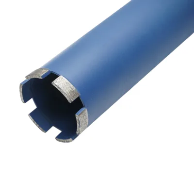 Corona diamantata 71x450mm con filettatura interna 1-1/4 UNC, foratura a umido per calcestruzzo, mattoni Breckner Germany - immagine 4