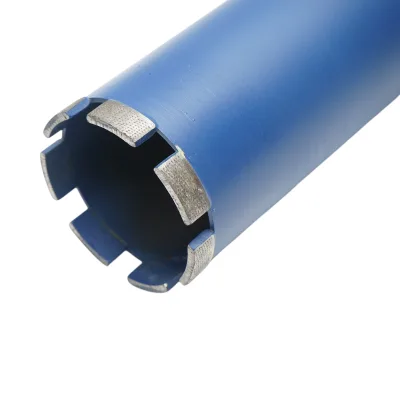 Corona diamantata 83x450mm con filettatura interna 1-1/4 UNC, foratura a umido per calcestruzzo, mattoni Breckner Germany - immagine 4