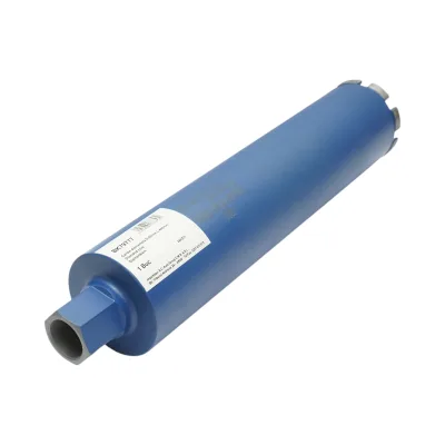 Corona diamantata 92x450mm con filettatura interna 1-1/4 UNC, foratura a umido per calcestruzzo, mattoni Breckner Germany - immagine 3