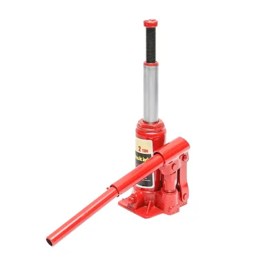 Cric a bottiglia idraulico 2 tonnellate Martinetto Idraulico Jack Bottiglia 2 Ton - immagine 6