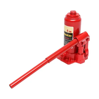 Cric a bottiglia idraulico 4 tonnellate Martinetto Idraulico Jack Bottiglia 4 Ton - immagine 4