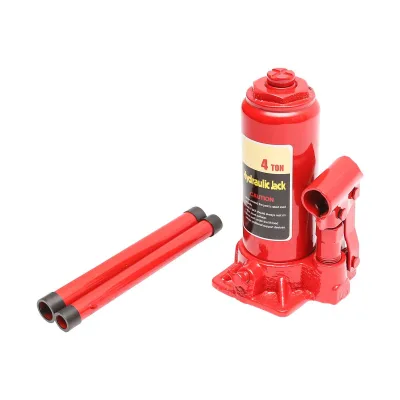 Cric a bottiglia idraulico 4 tonnellate Martinetto Idraulico Jack Bottiglia 4 Ton - immagine 2