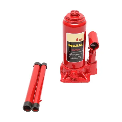 Cric a bottiglia idraulico 4 tonnellate Martinetto Idraulico Jack Bottiglia 4 Ton