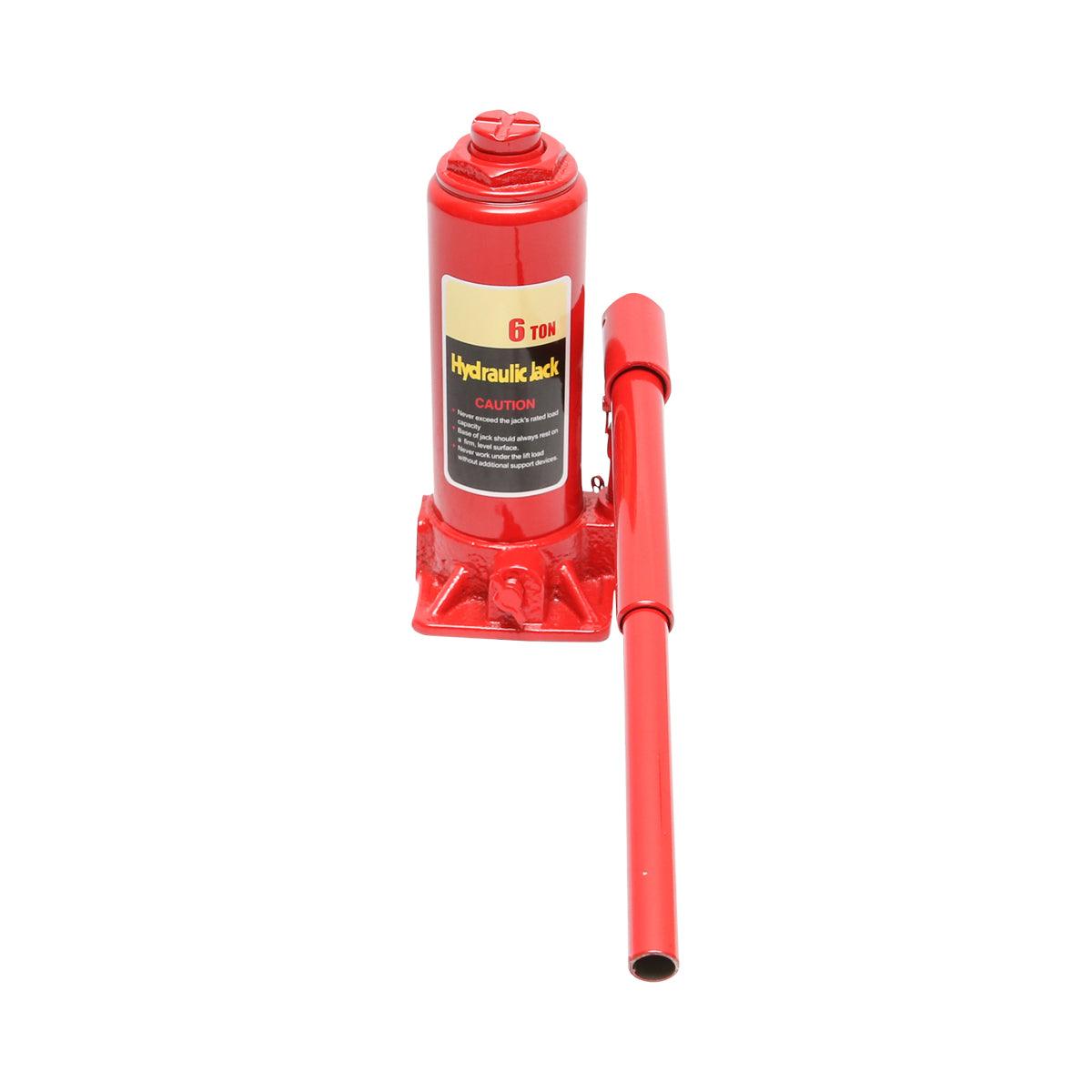 Cric a bottiglia idraulico 6 tonnellate Martinetto Idraulico Jack Bottiglia 6 Ton - immagine 3
