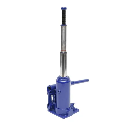 Cric a bottiglia idraulico Doppio Pistone 2 tonnellate Martinetto Idraulico Jack Bottiglia 2 Ton - immagine 5