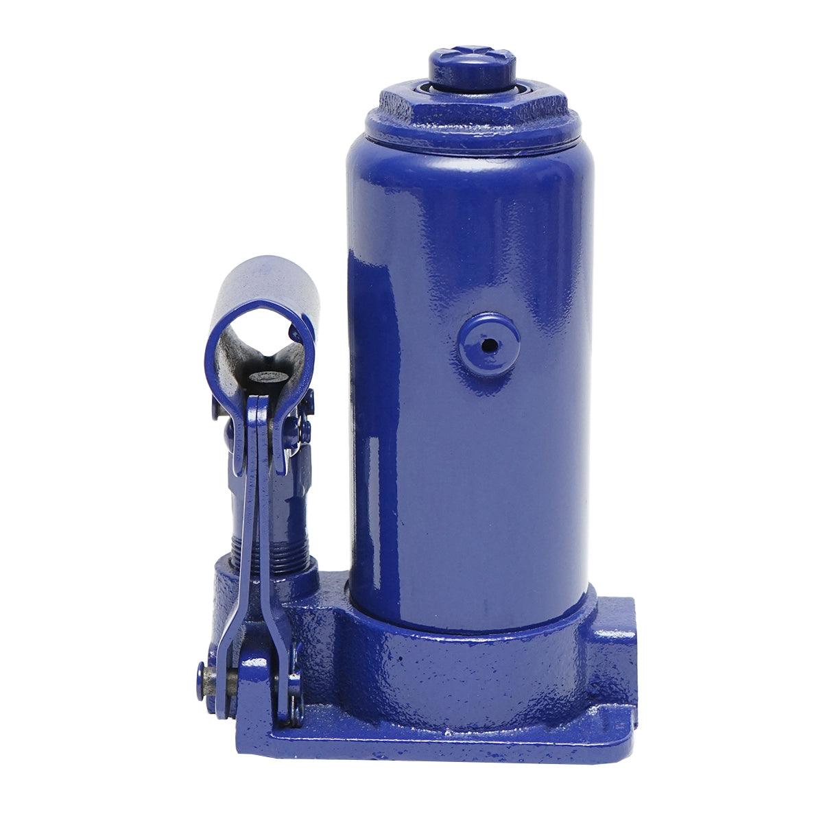 Cric a bottiglia idraulico Doppio Pistone 2 tonnellate Martinetto Idraulico Jack Bottiglia 2 Ton - immagine 3