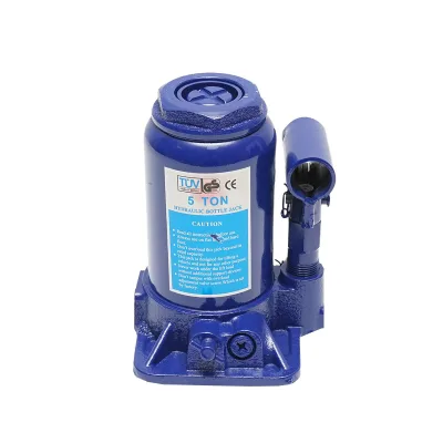 CRIC A BOTTIGLIA IDRAULICO Martinetto idraulico con doppio pistone 5 tonnellate 154mm - immagine 2