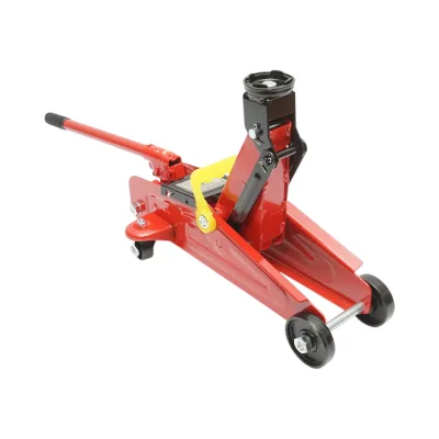 Cric idraulico a carrello 2000kg 130-290mm Martinetto idraulico a carrello 2 tonnellate Sollevatore idraulico a carrello - immagine 5