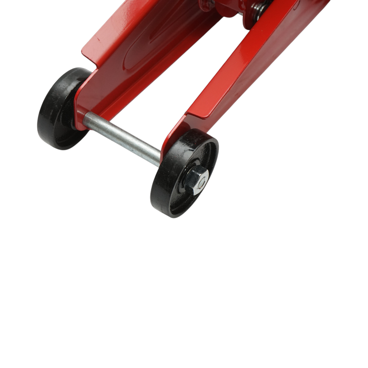 Cric idraulico a carrello 2000kg 130-290mm Martinetto idraulico a carrello 2 tonnellate Sollevatore idraulico a carrello - immagine 6
