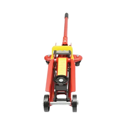Cric idraulico a carrello 2000kg 130-290mm Martinetto idraulico a carrello 2 tonnellate Sollevatore idraulico a carrello - immagine 4