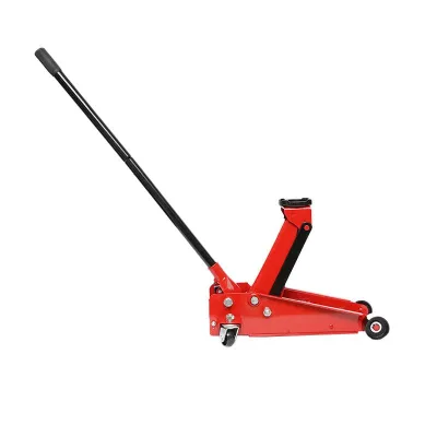 Cric idraulico a carrello 3000kg Martinetto idraulico a carrello tonnellate Sollevatore idraulico a carrello Floor Jack - immagine 4