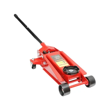 Cric idraulico a carrello 3000kg Martinetto idraulico a carrello tonnellate Sollevatore idraulico a carrello Floor Jack - immagine 3