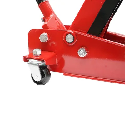 Cric idraulico a carrello 3000kg Martinetto idraulico a carrello tonnellate Sollevatore idraulico a carrello Floor Jack - immagine 5