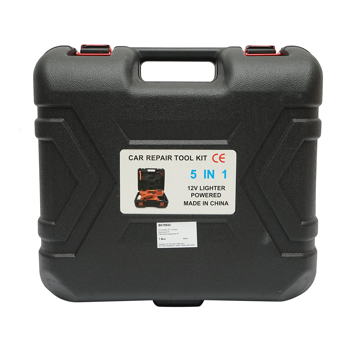 Cric idraulico elettrico 5T con compressore d’aria e chiave a impulsi 12V Breckner Germany - immagine 3