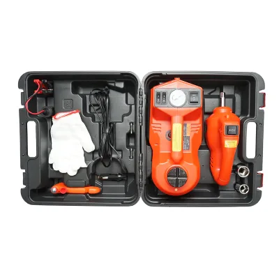Cric idraulico elettrico 5T con compressore d’aria e chiave a impulsi 12V Breckner Germany - immagine 2