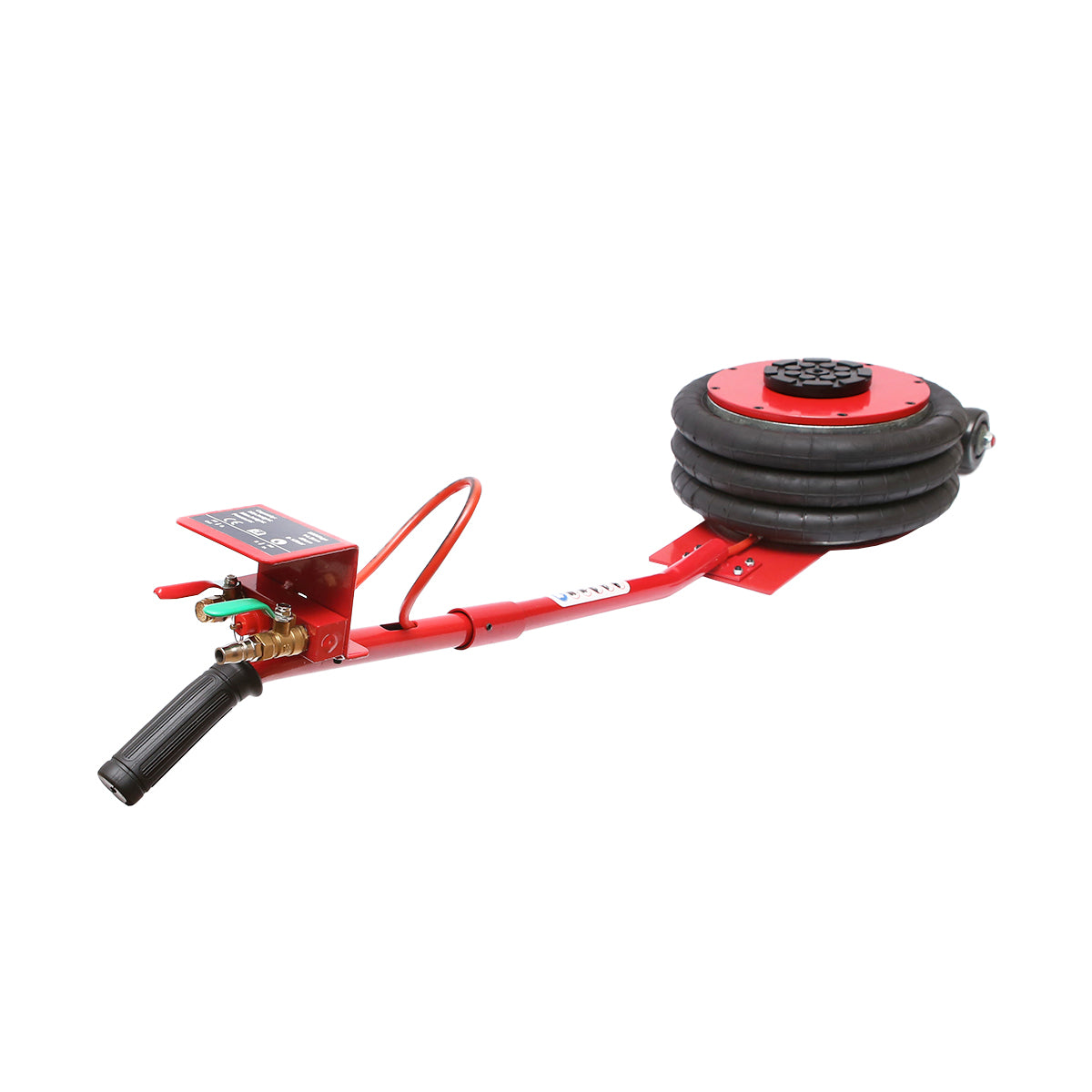 Cric pneumatico professionale 145–400 mm con cuscino ad aria pressione di esercizio 8-12Bar. Carico massimo 5T Breckner Germany - immagine 3