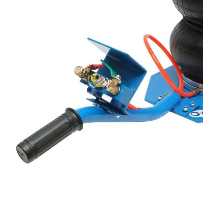 Cric pneumatico professionale 3,5T con manico corto, cuscino d'aria 150-400mm Breckner Germany - immagine 6