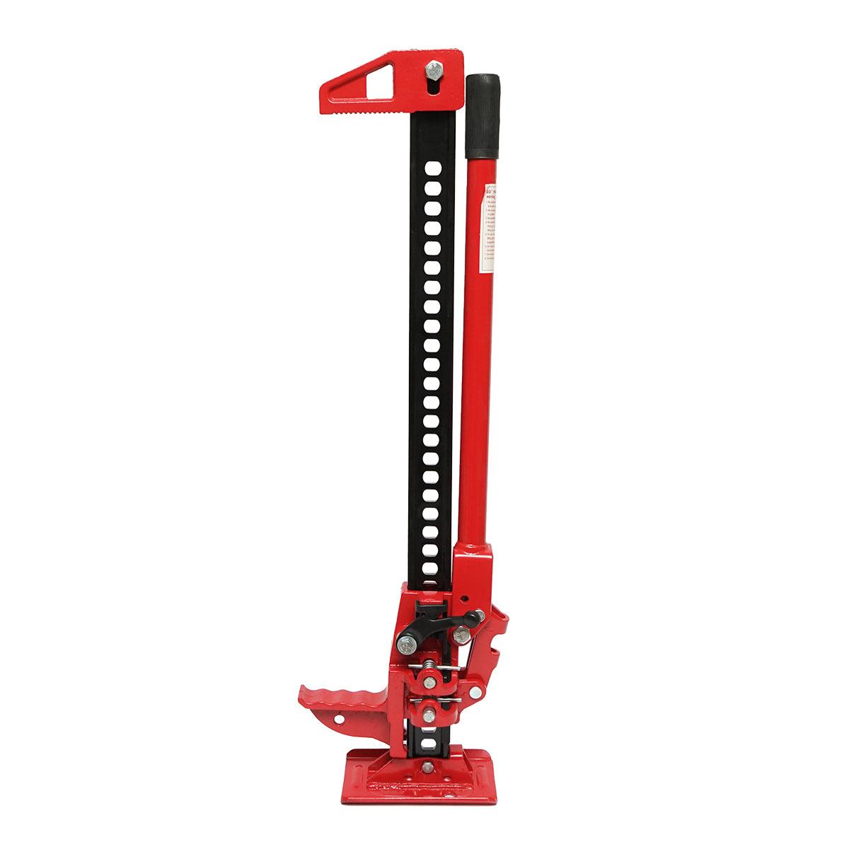 Cric sollevatore OFF ROAD FARM 33 pollici carico massimo 3 tonnellate Cric Fuoristrada Binda meccanica 33" per fuoristrada e quad