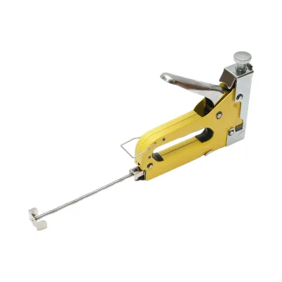 Cucitrice manuale regolabile per tappezzeria, punti metallici da 4-14 mm, set da 100 punti metallici 0,7x8 mm incluso Crownman - immagine 4