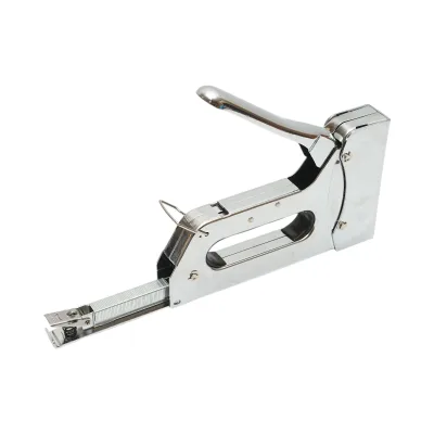Cucitrice professionale per tappezzeria, punti metallici da 4-14 mm, set da 600 punti metallici da 1,2x10 mm inclusi, marca Crownman. - immagine 3