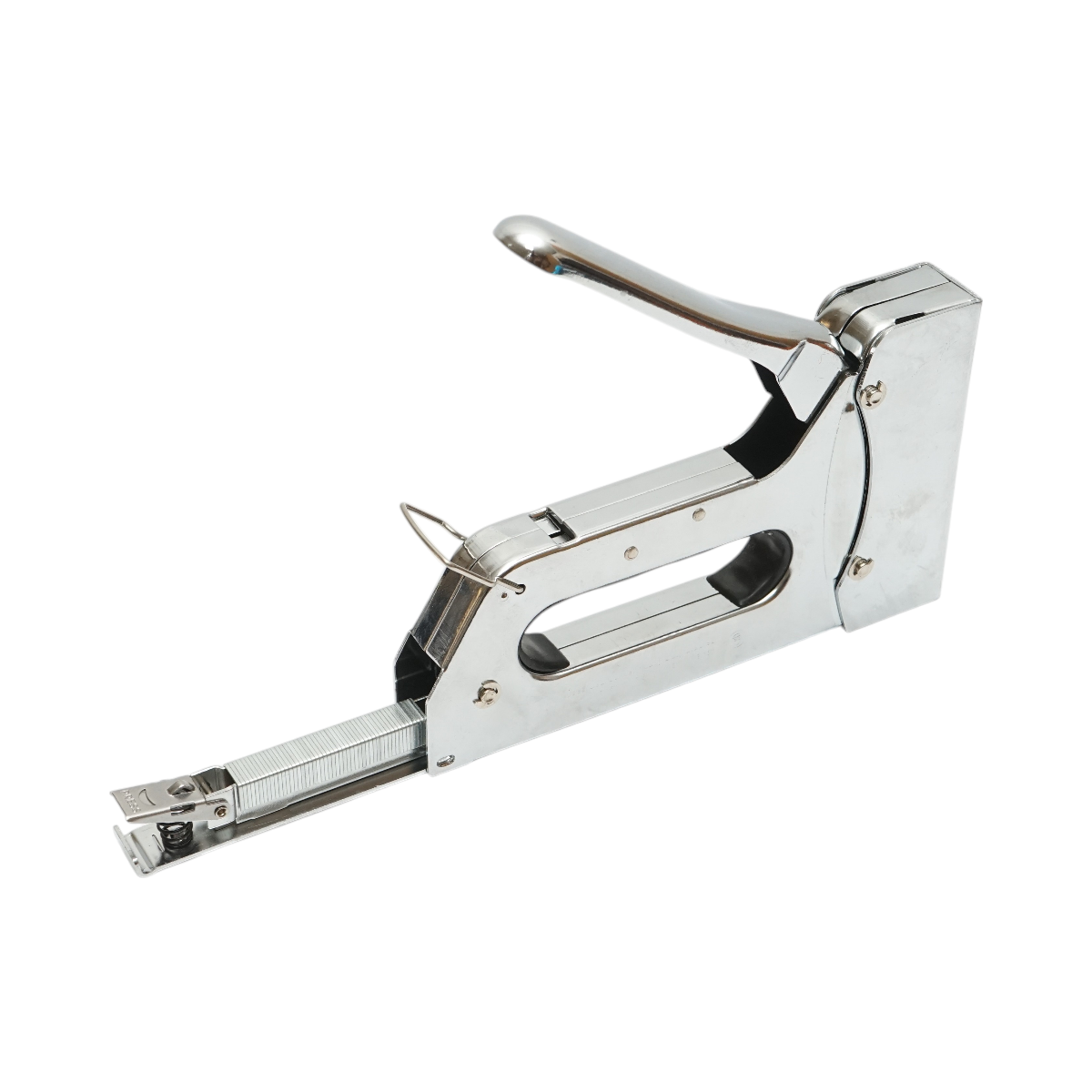 Cucitrice professionale per tappezzeria, punti metallici da 4-14 mm, set da 600 punti metallici da 1,2x10 mm inclusi, marca Crownman. - immagine 3
