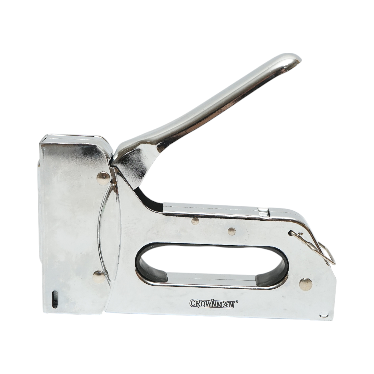 Cucitrice professionale per tappezzeria, punti metallici da 4-14 mm, set da 600 punti metallici da 1,2x10 mm inclusi, marca Crownman. - immagine 2